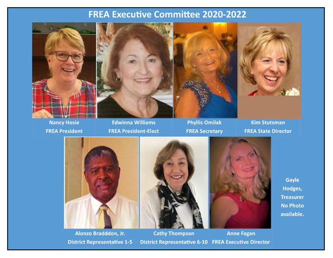 2020-2022 FREA Executive Committee:  
 